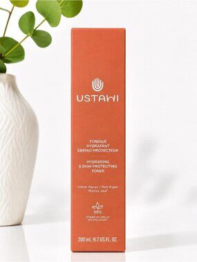 USTAWI Hydrating & Skin Protecting Toner 200mL Made in France NIB